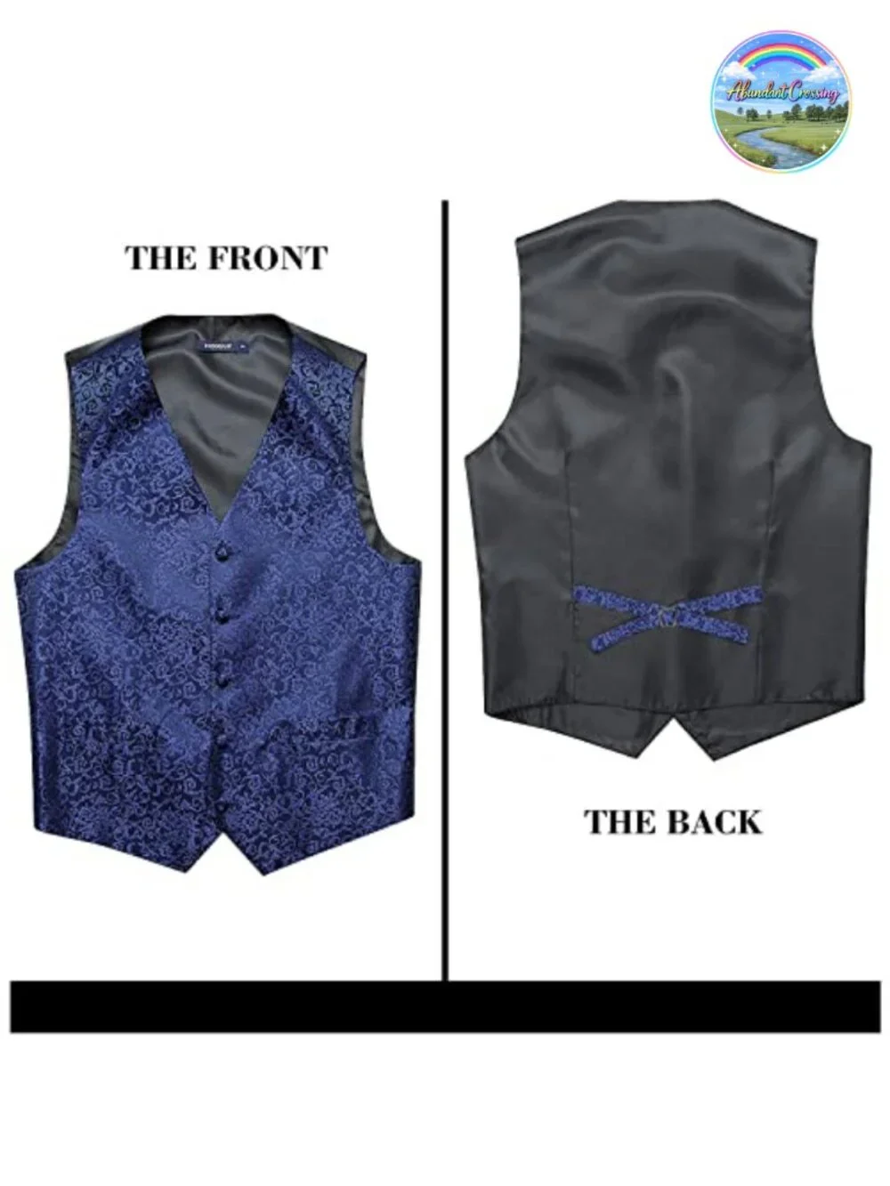 Mens 3PC Vest Tie Pocket Square Set Formal Wedding Paisley Jacquard